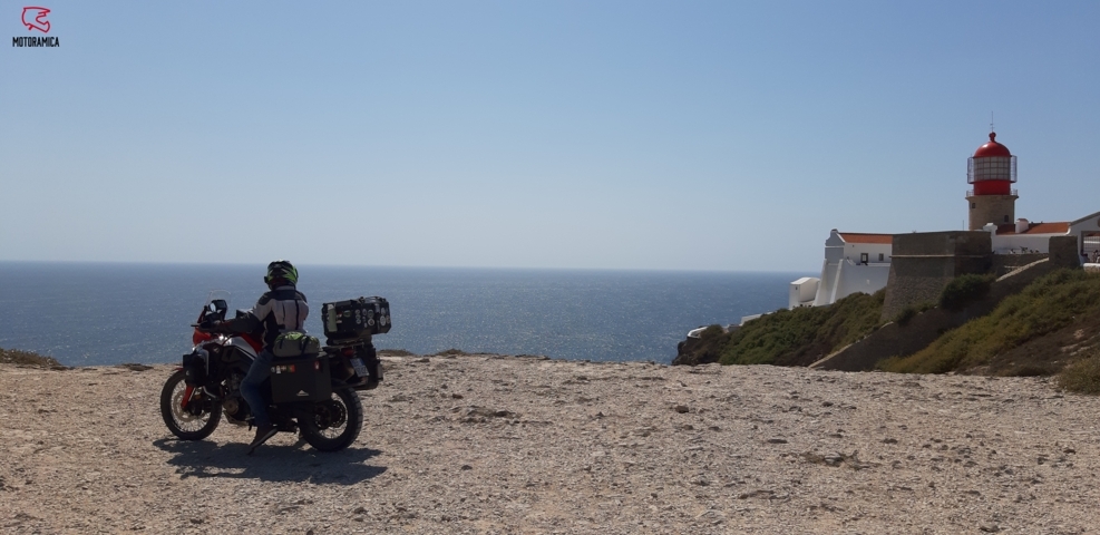 Cabo de Sao Vicente in moto: il punto più a sud ovest d’Europa