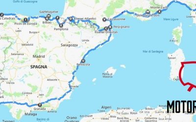 Viaggio in moto Francia Spagna Portogallo: Diario di Viaggio itinerario 2019